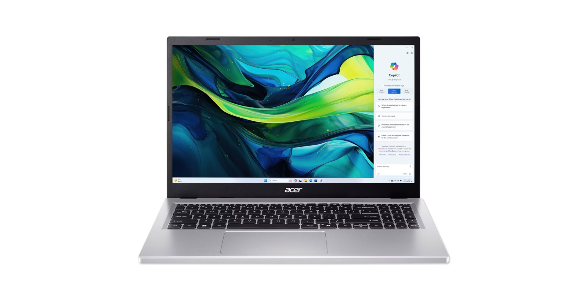 Laptop Acer Aspire Go 15/AG15-71P-54XT, 15,6", FHD, Intel i5-13420H, 16GB RAM, 512GB SSD, Intel UHD Xe, i argjend