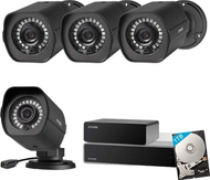 Set sigurie Zosi ZS-2004-B-1TB, 8 kanale NVR, 4 kamera 1080p, 1TB HDD, i bardhë