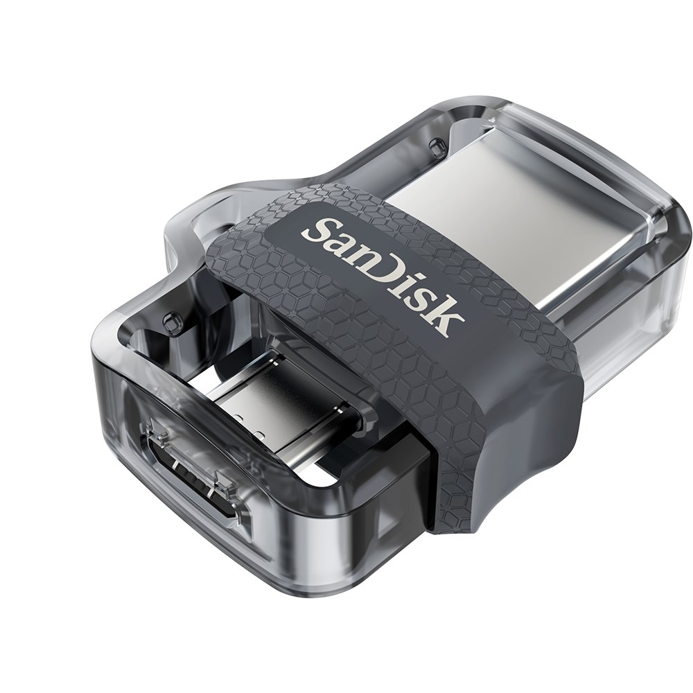 USB SanDisk Ultra Dual m3.0, 256 GB, USB Type-A / Micro-USB