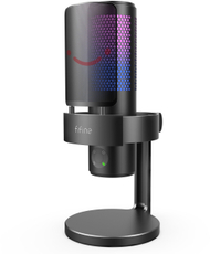 Mikrofon kondensator studio Fifine A9, USB, RGB, i zi