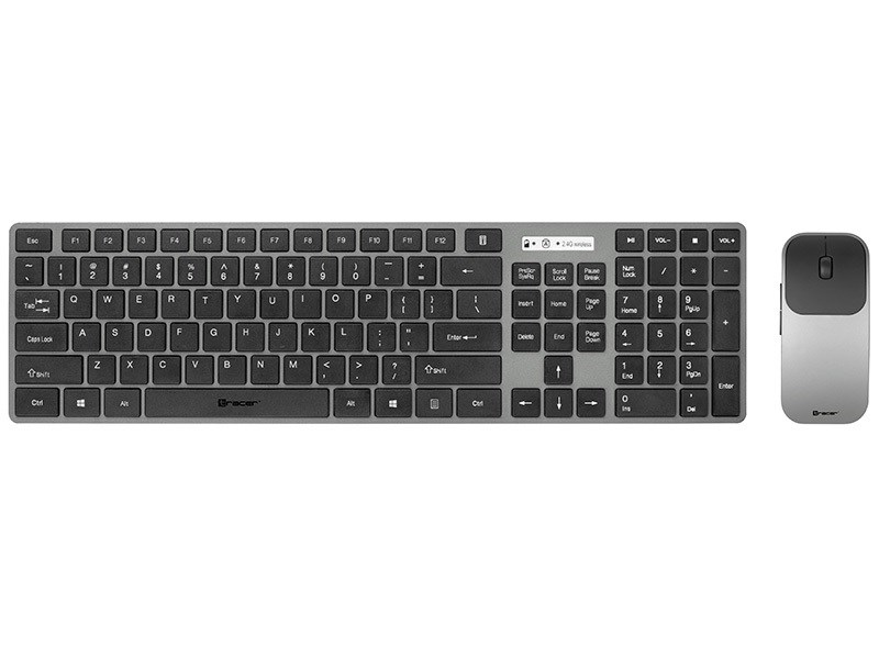 Set tastierë dhe maus Tracer, RF Wireless, të zeza