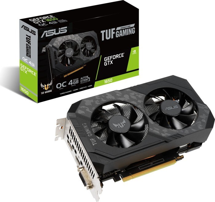 Kartelë grafike ASUS TUF Gaming NVIDIA GeForce GTX 1650, 4GB GDDR6