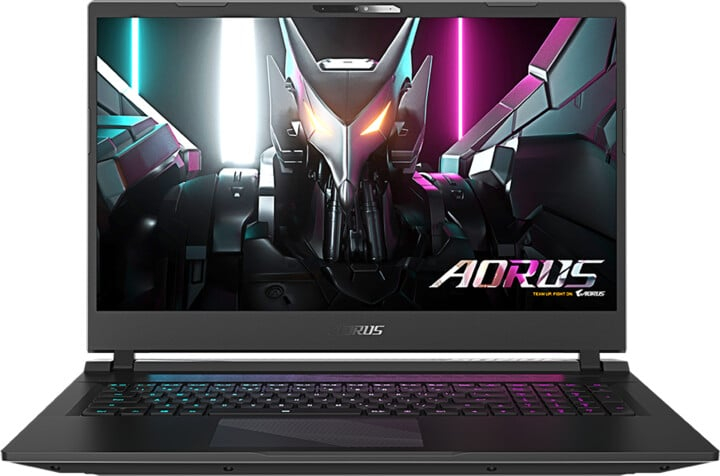 Laptop GIGABYTE AORUS 17 (2023), 17.3", Intel Core i7, 16GB RAM, 1TB SSD, NVIDIA GeForce RTX 4070, i zi