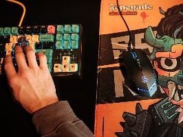 Mousepad A4Tech Bloody SI45 Renegade, gaming, i zi