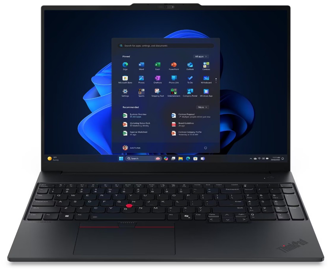 Laptop Lenovo ThinkPad E16 Gen 3, 16", AMD Ryzen 5-230, 16GB RAM, 512GB SSD, Integrated Graphics, i zi