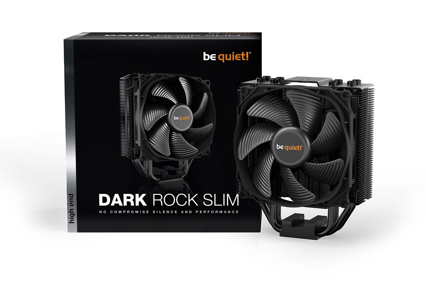 Ftohës CPU bequiet! Dark Rock Slim, 180W TDP, 120mm PWM, i zi