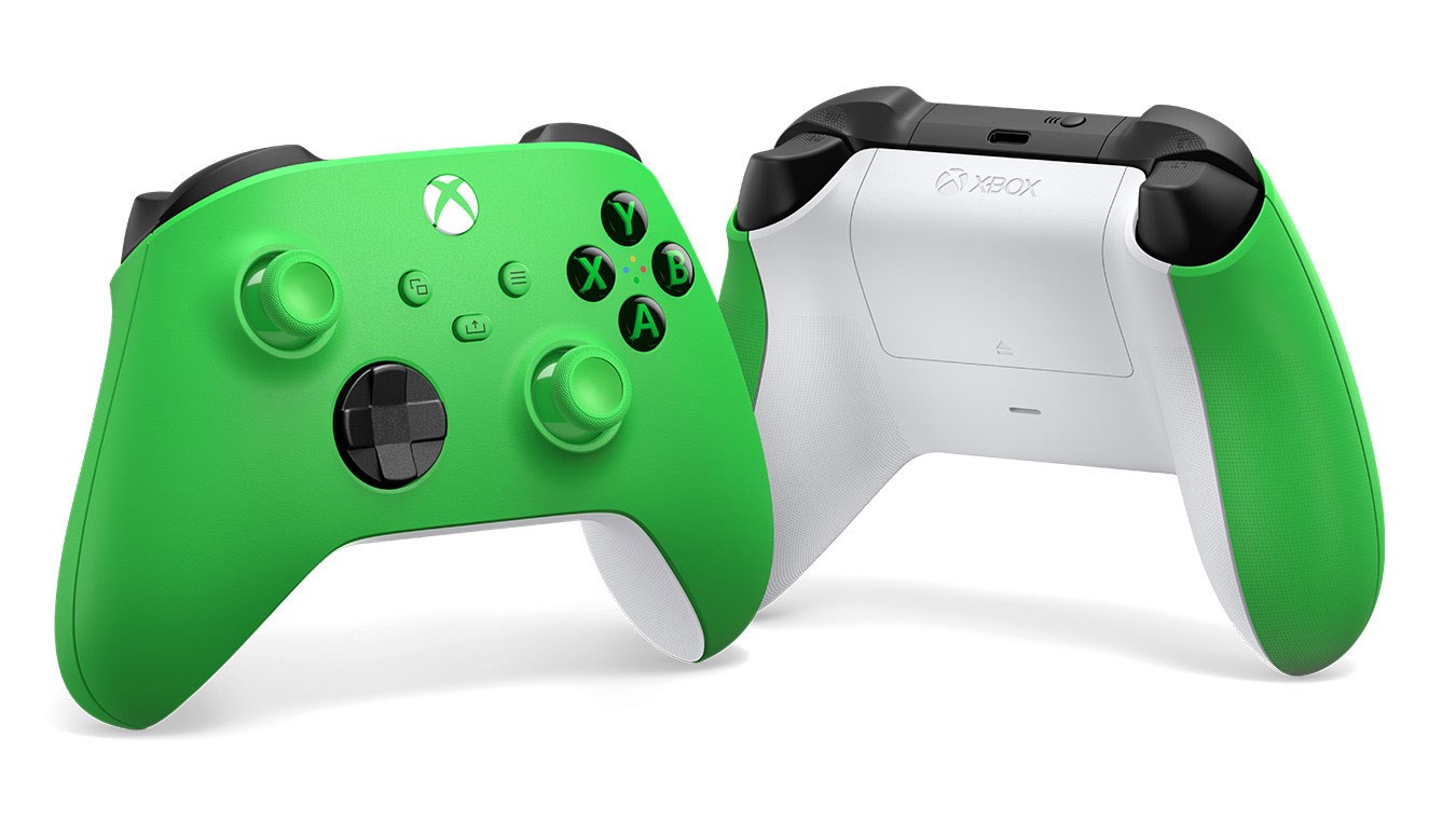 Kontroller Microsoft Xbox Camo Special Edition, wireless, i gjelbër
