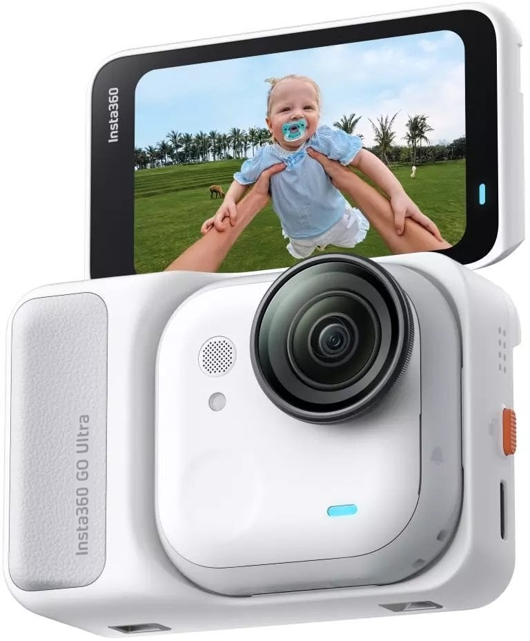 Kamerë aksioni Insta360 GO Ultra, 4K 60fps, bundle standard, e bardhë Arctic