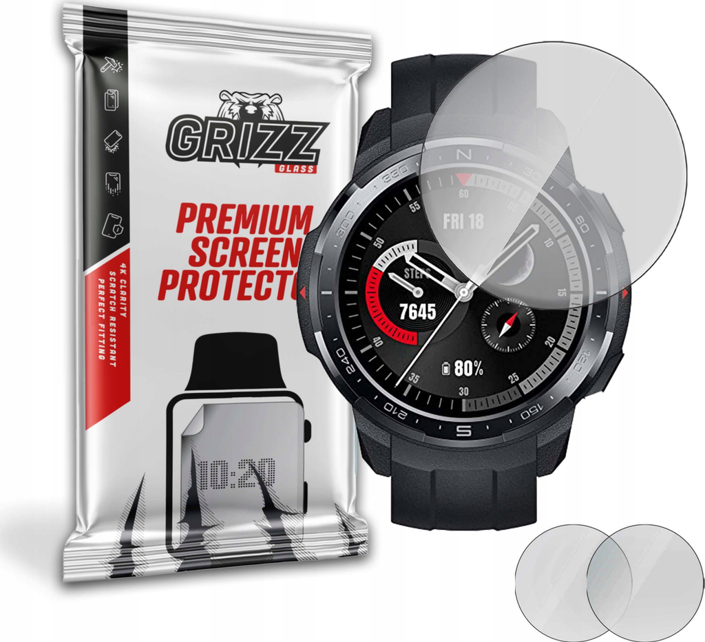 Folie mbrojtëse matte GrizzGlass Honor GS Pro, PaperTouch, set 2 copë, transparente