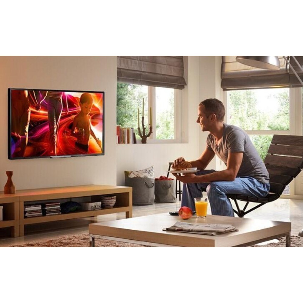 Mbajtëse muri për TV Techly LED/LCD, 42-80", VESA 800x600, e zezë