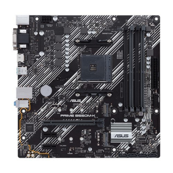 Pllakë amë ASUS PRIME B550M-K AMD B550 Socket AM4 micro  ATX Pllakë amë ASUS PRIME B550M-K AMD B550 Socket AM4 micro  ATX