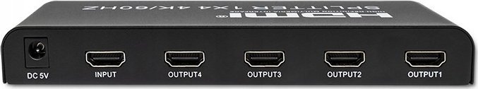 Splitter aktiv HDMI Qoltec 4x1, 4K, 60Hz, i zi