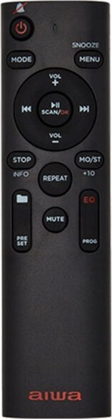 Radio boombox Aiwa Portable BoomBox, CD DAB+ MP3 BT, e kuqe