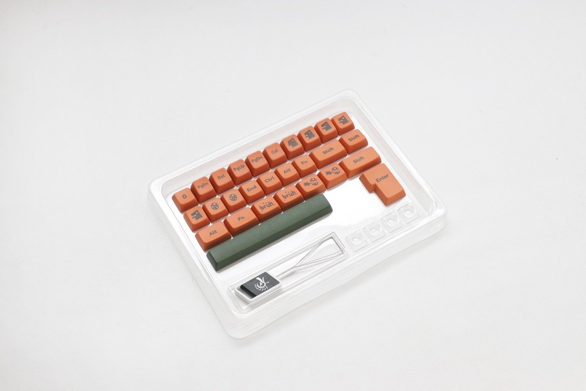 Kapakë tastiere Ducky DCA132, PBT Dye Sublimation, set keycaps, shumëngjyrësh