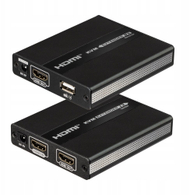 Extender HDMI BCS UTP KVM 1080P, Full HD, USB 2.0, i zi