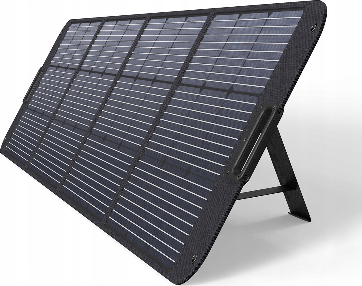 Panel diellor portativ Choetech 200W, palosës, rezistent ndaj ujit, i zi