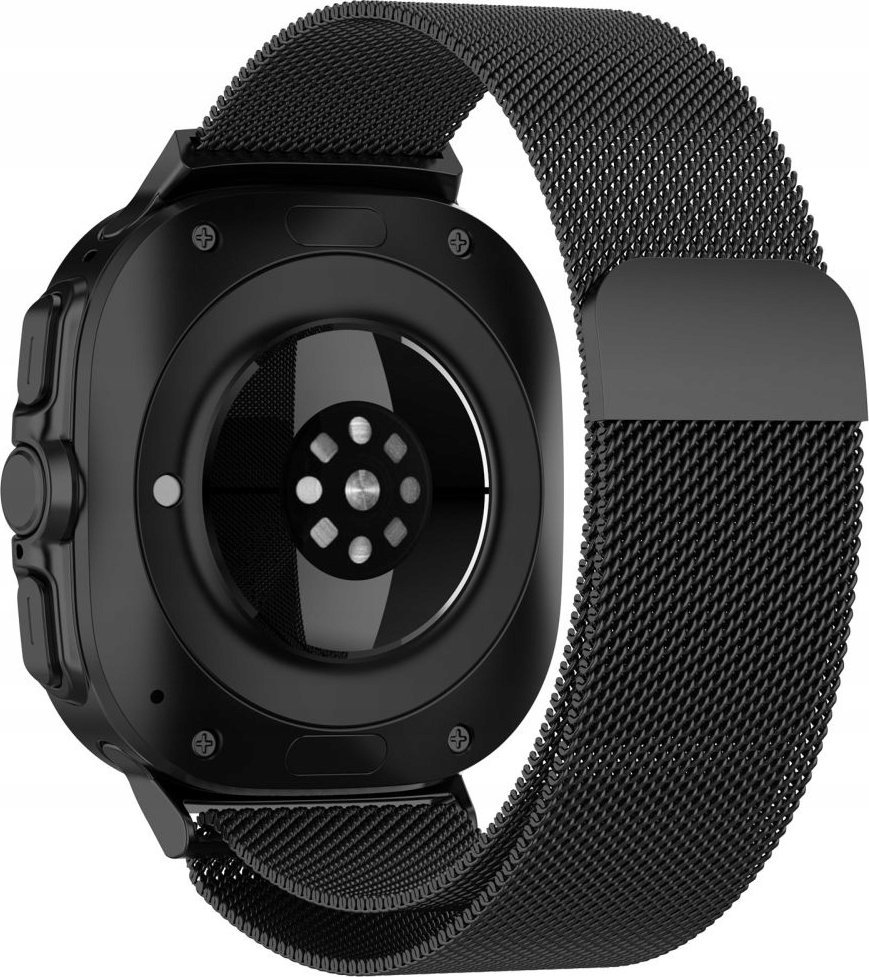 Rrip ore Tech-Protect Milaneseband për Samsung Galaxy Watch Ultra 47mm, çelik inox, i zi