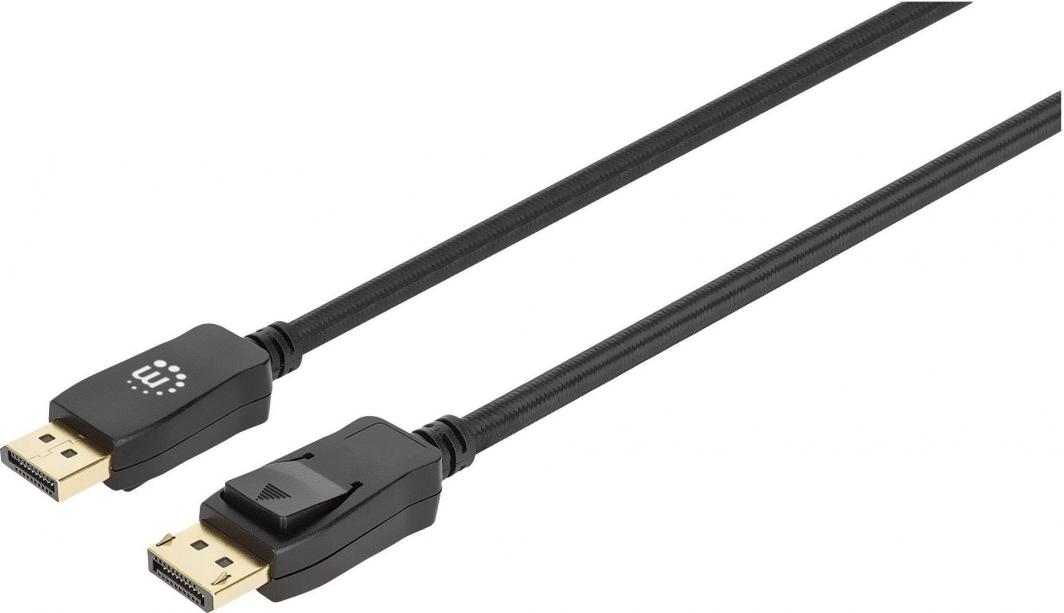 Kabllo Manhattan DisplayPort, 2m, e zezë