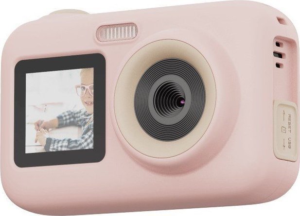Kamera digjitale SJCAM Funcam Plus, 2.4", Full HD 1080p, rozë
