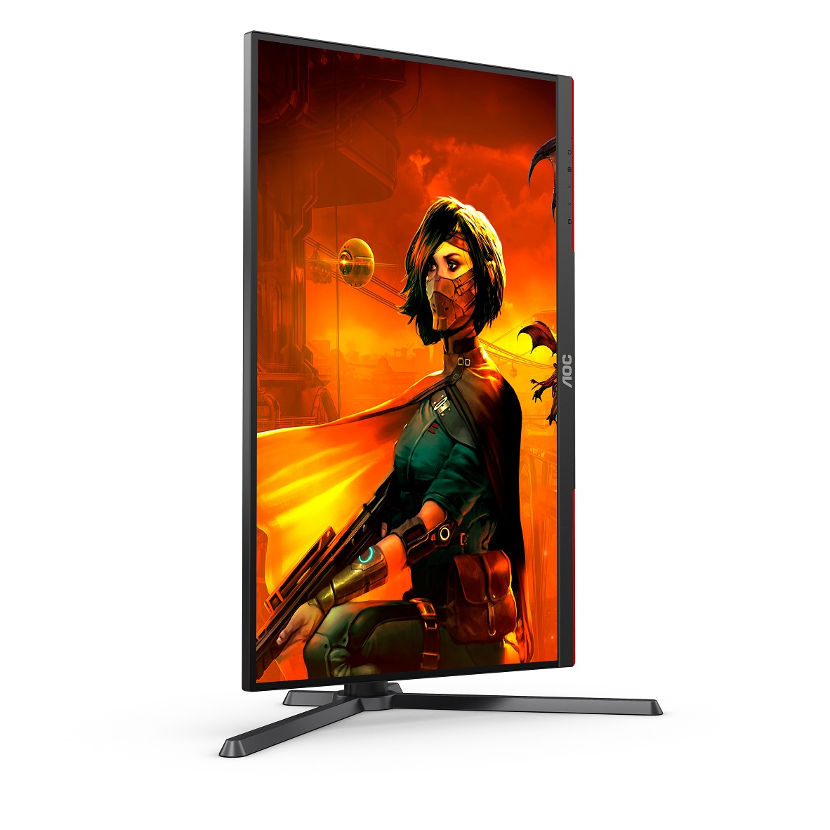 Monitor AOC U27G3X-BK, 27", 4K UHD, 160 Hz, i zi