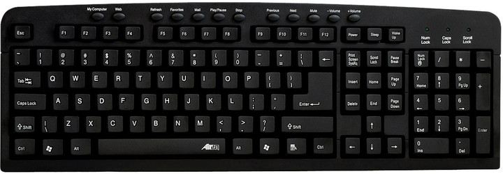 Tastierë Airen AiBoard Multi, e zezë 