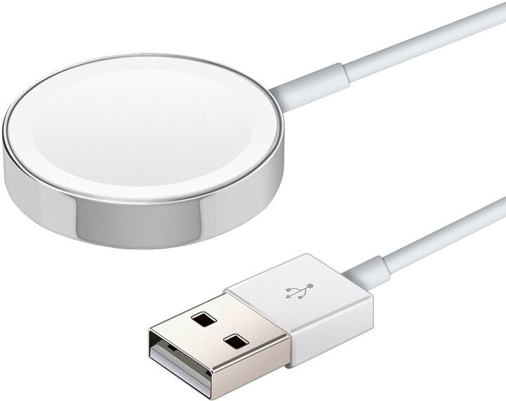 Karikues me wireless COTEetCI për orë Apple, i bardhë