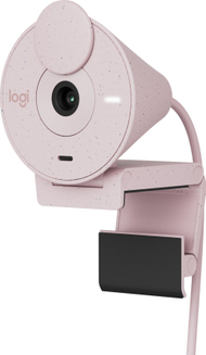 Webcam Logitech Brio 300, 1080p, USB C, rozë