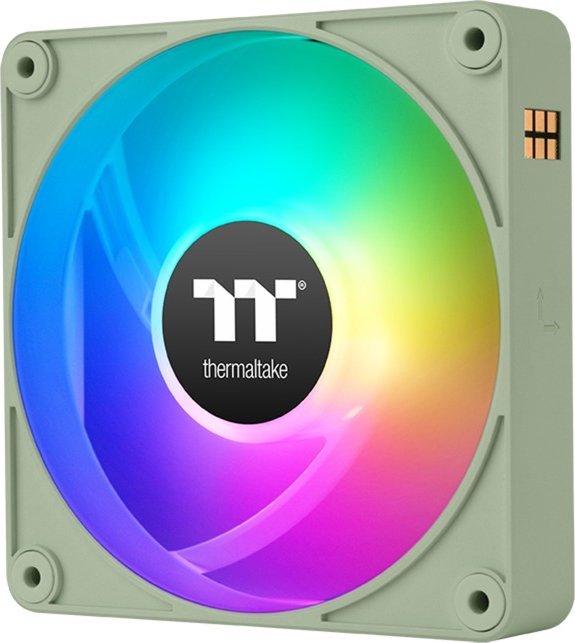 Ventilator PC Thermaltake CT120 EX ARGB Sync, 120mm, set 3 copë, jeshile Matcha