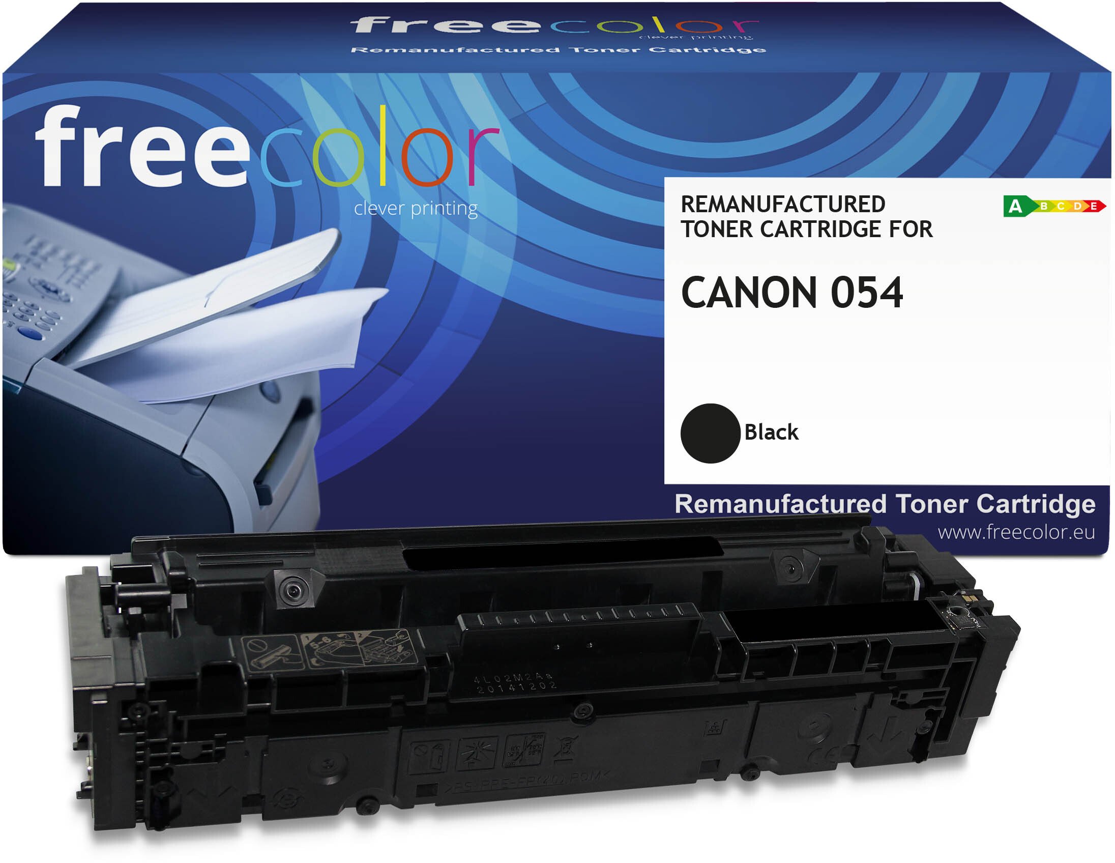 Set patronësh Freecolor K10637F7, 4 copë, i përputhshëm, i zi cian magenta i verdhë