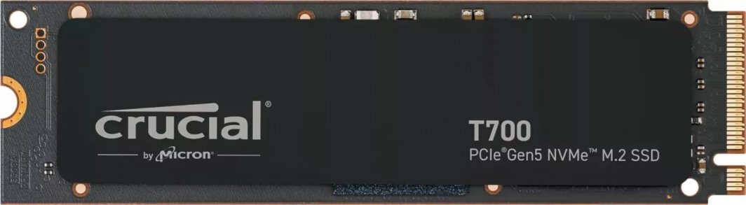 Disk SSD Crucial T700, 2TB, M.2 2280 PCI-E x4 Gen5 NVMe 2.0