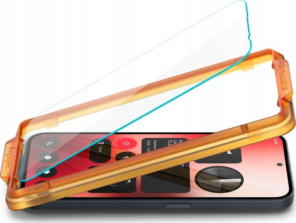 Xham mbrojtës Spigen AlignMaster Glas.TR për Nothing Phone 2a, 2 copë, transparent