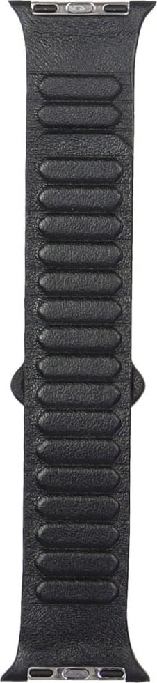 Rrip për Apple Watch Audi Logo Genuine Leather Magnetic, 40 41 42mm, lëkurë natyrale, i zi