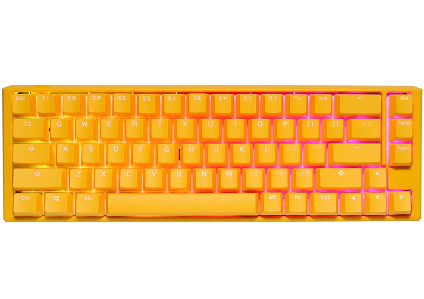 Tastierë Ducky One 3 Yellow SF, Cherry MX Red, e verdhë