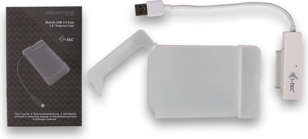 Mbështjellëse për disqe I-TEC MYSAFE Pocket (MYSAFEU314),e bardhë