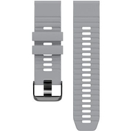 Rrip ore Eternico Essential Universal QuickFit 26mm, silikon, gri çelik