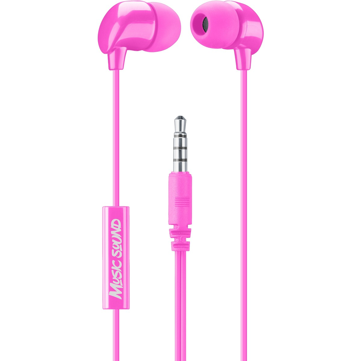 Dëgjuese Cellularline Music Sound AUINEARMSP, rozë
