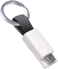 Kabllo Incharge MicroUSB, 8 cm, e zezë