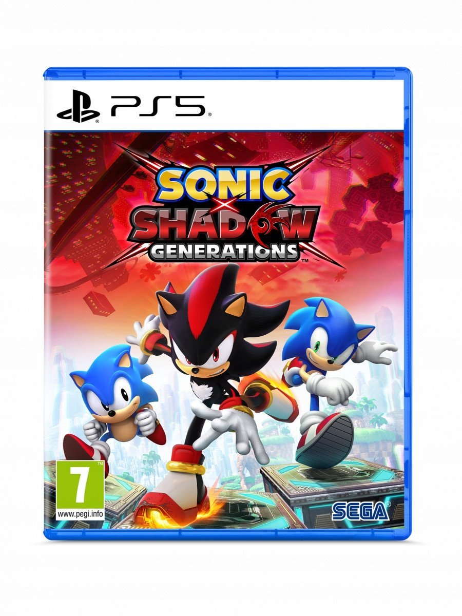Loje PS5 Sega Sonic X Shadow Generations, aksion aventurë, version standard
