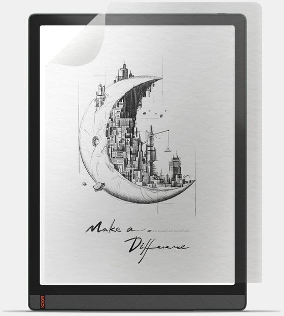 Fletë mbrojtëse Doodroo për Boox Tab X, ekran 13.3", transparente