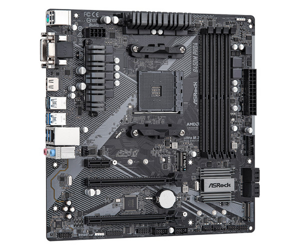 Pllakë amë Asrock B450M Pro4 R2.0 AMD B450 Socket AM4 micro ATX