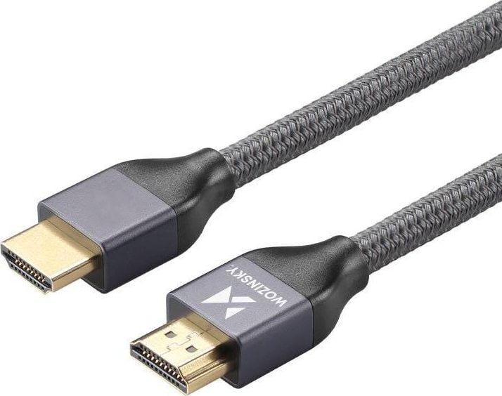 Kabllo HDMI Wozinsky WHDMI-20, 2m, HDMI 2.1, argjendtë