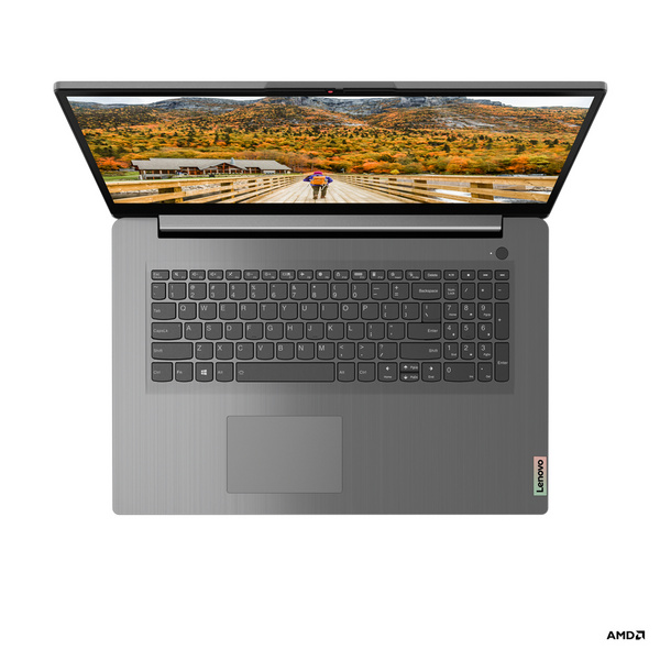 Лаптоп Lenovo IdeaPad 3 17ALC6, 17.3", AMD Ryzen 5, 8GB DDR4, 512GB SSD, AMD Radeon графика, сива боја