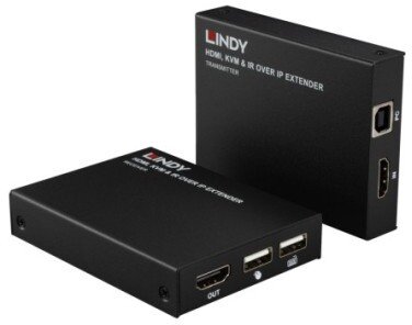 Ekstender HDMI KVM Lindy, over IP, Full HD 1080p, i zi