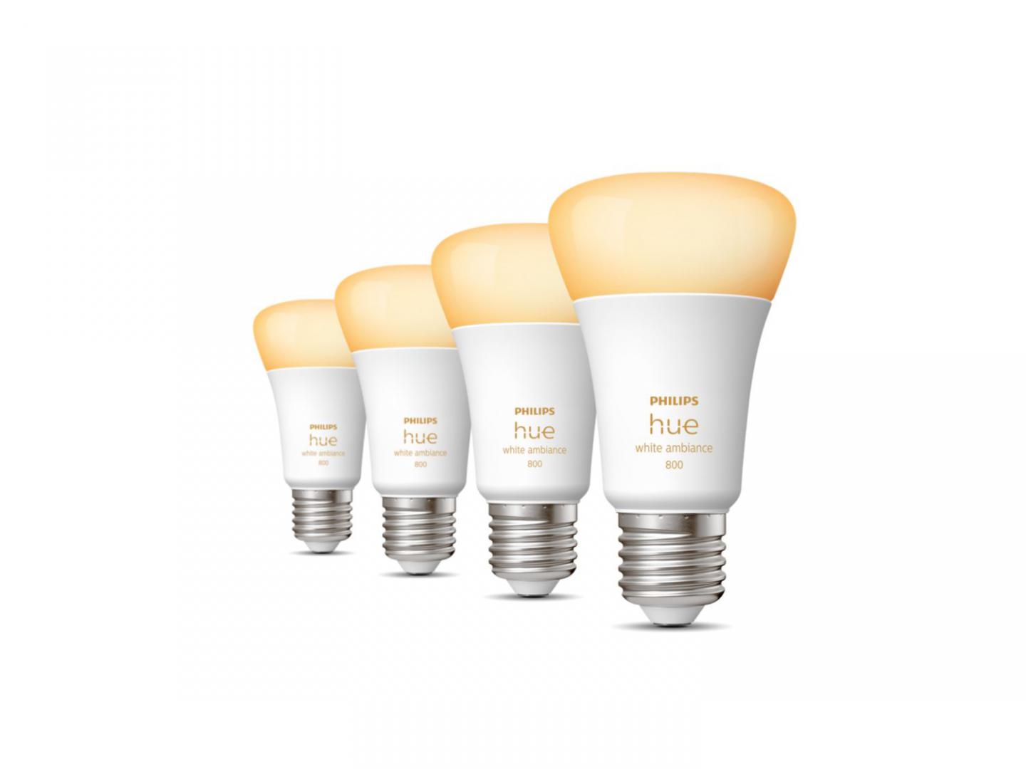 Set llamba inteligjente Philips Hue E27, 6W, Bluetooth, të bardha rregullueshme