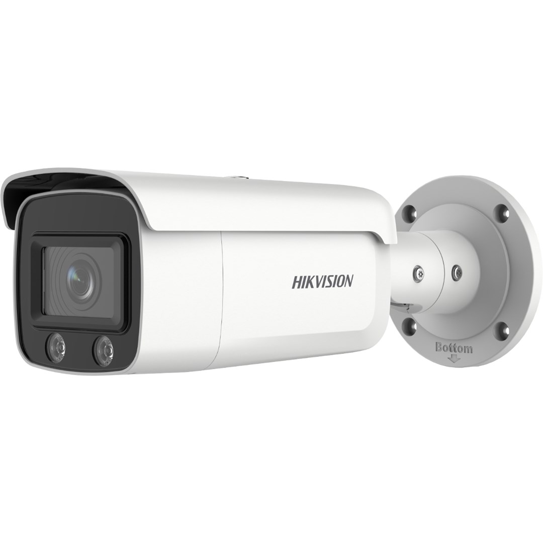 Kamerë IP HikVision DS-2CD2T27G2-L, 2.8mm, 2MP, IP67, e bardhë 