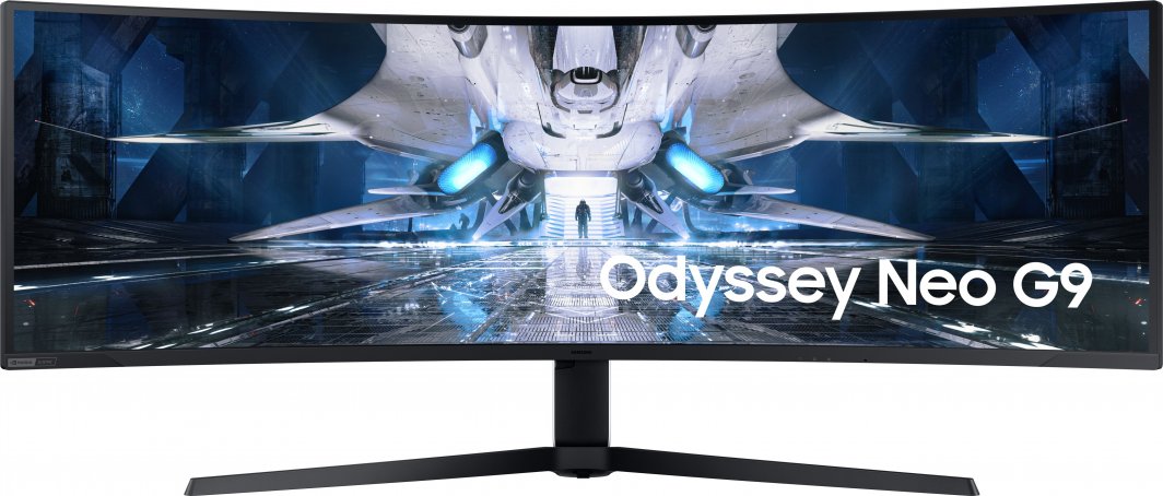 Monitor Samsung Odyssey G9 NEO, 49" LED, DQHD, i bardhë / zi