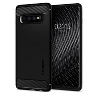 Mbështjellëse Samsung Galaxy S10 Spigen Rugged Armor, e zezë