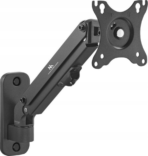 Mbajtës monitori për mur Maclean MC-458, 17"-27", VESA 75x75 100x100, i zi