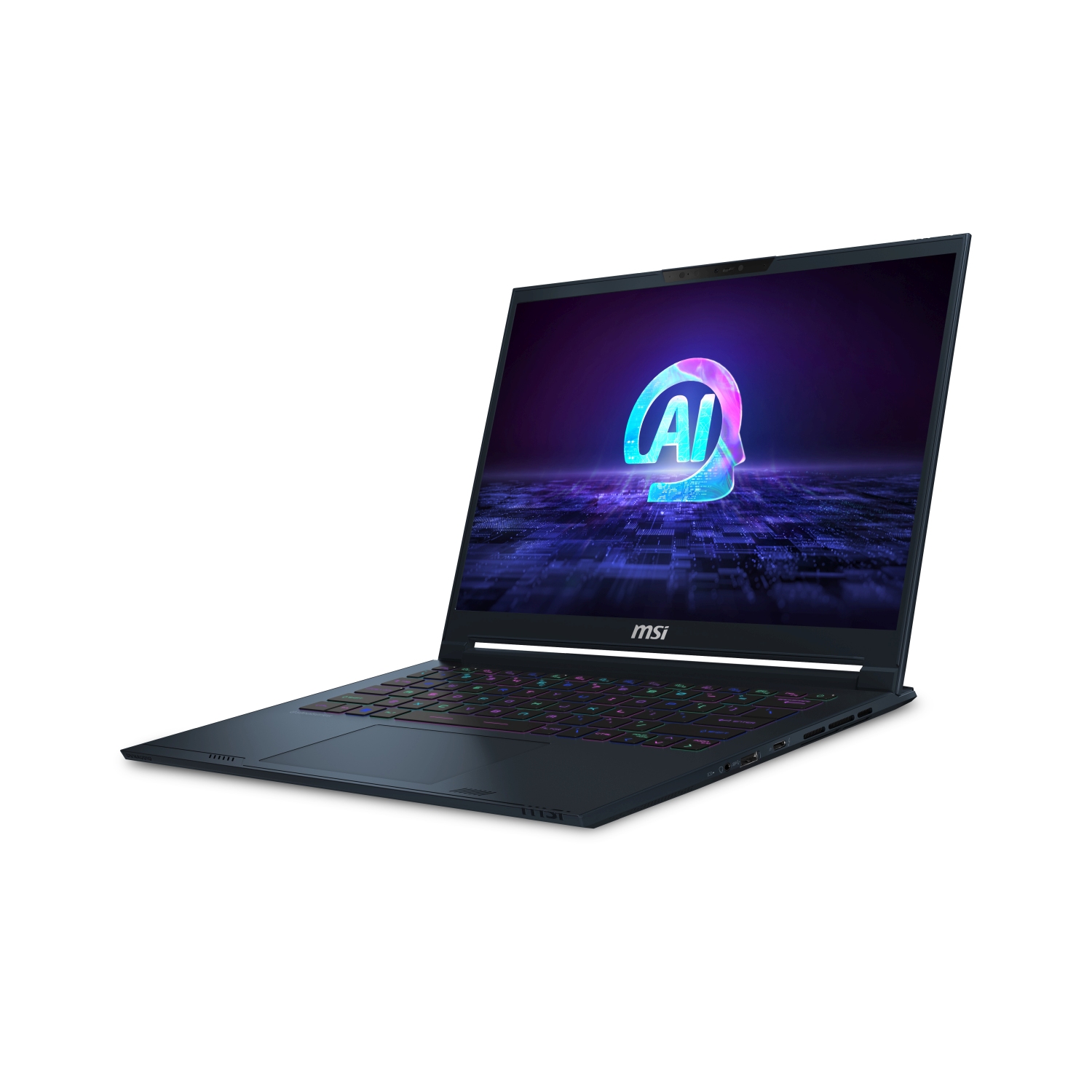 Laptop MSI Stealth 16 AI Studio A1VGG, Intel Core Ultra U7-155H, 16", 2560x1600, 32GB RAM DDR5, 1TB SSD, NVIDIA GEFORCE RTX 4070, Win 11 Home, i kaltër