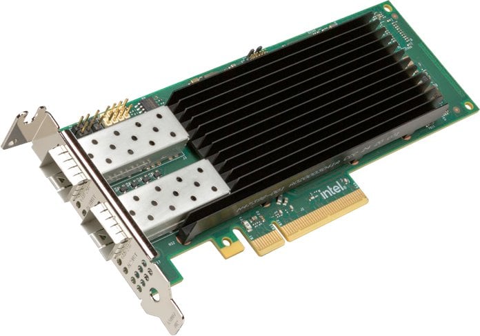 Мрежна картичка Intel Ethernet Network Adapter E830 XXVDA2, PCIe 4.0 x8, 2x SFP28 10/25 GbE